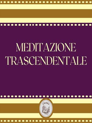 cover image of Meditazione Trascendentale
